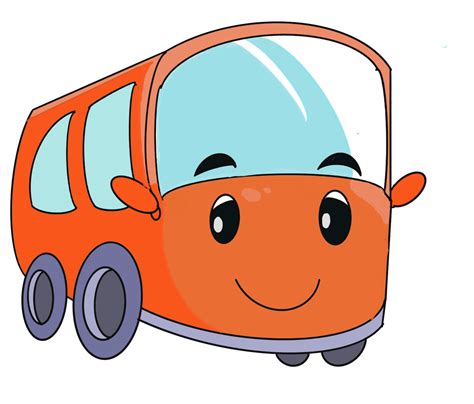 Bus Cartoon Bus Clip Art Kostenloses Bild Auf Pixabay Pixabay