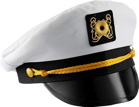 Bedwina Yacht Captain Hat Pack Of 2 Adult Cruise Ship Nautical