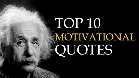 Motivational Quotes Top 10 Quotes On Motivation Youtube