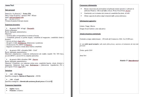 Europass cv => european resume template © download it for free and customize it in word. FAC SIMILE CURRICULUM VITAE EUROPEO DA SCARICARE - Bigwhitecloudrecs