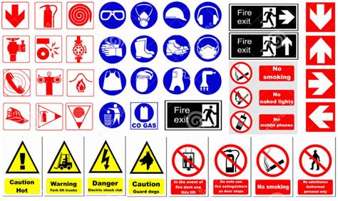 Warnings And Safety Signs