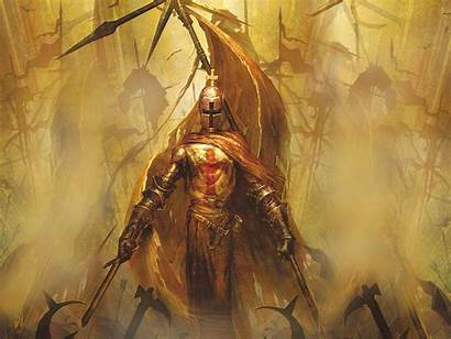 Knight Battle Warrior Fantasy Wallpapers Templar Knights