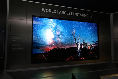 Ces 2016 Samsung Reveals Worlds Largest 170 Inch Suhd