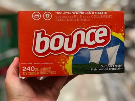 Bounce Dryer Sheets 240 Count Only 562 Shipped On Amazon