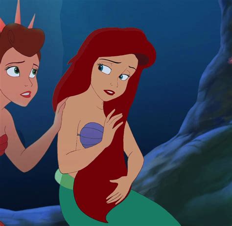 Ariel In The Third Movie With Her Original Colors Disney Princess