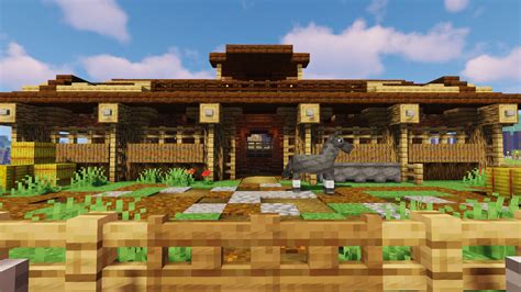 Horse Stable Minecraft Map