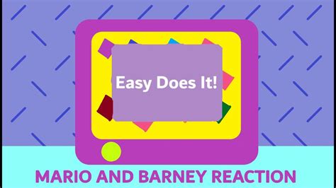 Barney And Friends Easy Does It Season 5 Episode 17 Mario And