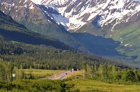 The Seward Highway Has Been Chosen As One Of The 10 Most Scenic Drives