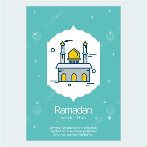 Happy Ramdan Card Descarga Gratuita De Plantilla En Pngtree