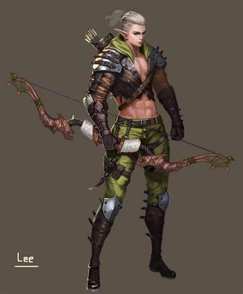 Artstation Archer Lee Hun Character Design Male Character Design
