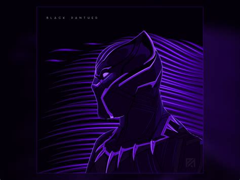 Black Panther By Rhythm Agarwal On Dribbble