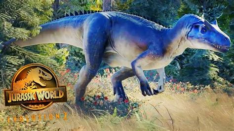Wild Allosaurus Evolution 2 Campaign Gameplay Jurassic World Evolution 2 Gameplay Youtube