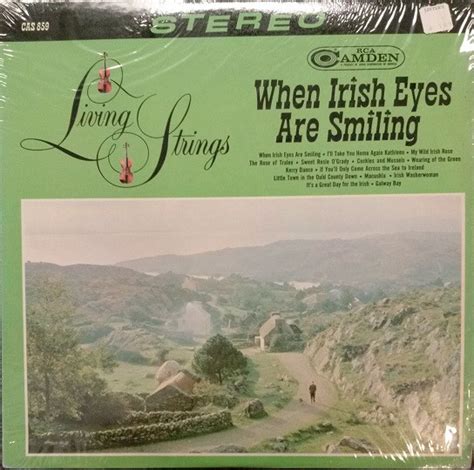 Living Strings When Irish Eyes Are Smiling 1969 Vinyl Discogs
