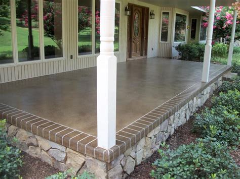 Front Or Back Porch Idea A Base Of Desert Sand And An Overspray