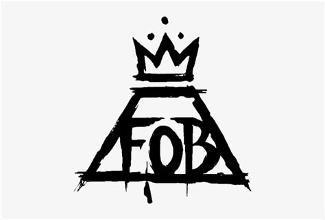 Download Fall Out Boy Symbol Fob Logo Fall Out Boy Lyrics Mcr Top