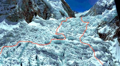 Mount Everest 2015 Khumbu Icefall Route Gripped Magazine