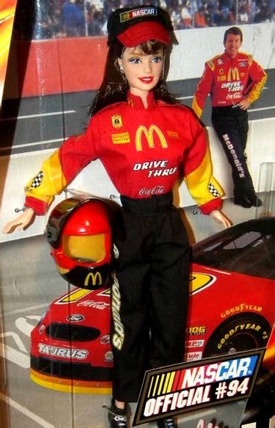 #nascar racers #artbreeder #mark mccutchen #megan fassler #steve sharp #carlos rey #lyle owens #zorina #hondo hines #diesel spitz #mark charger does anyone else remember the nascar racers cartoon? Nascar Barbie "Official #94" (Barbie Loves Sports Nascar ...