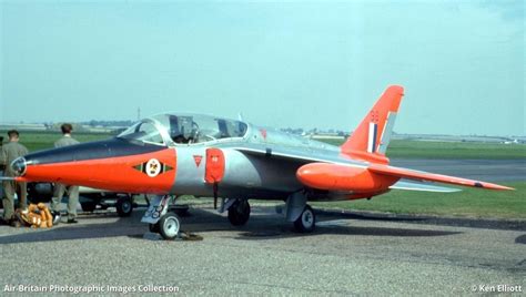 Folland Gnat T1 Xp515 Fl530 Royal Air Force Abpic