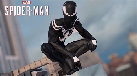 Spider Man Pc Ps5 Venom Inspired Symbiote Suit V2 Mod Free Roam