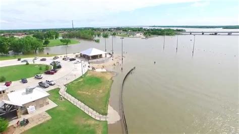 Little Elm Park Flood May 15 Youtube