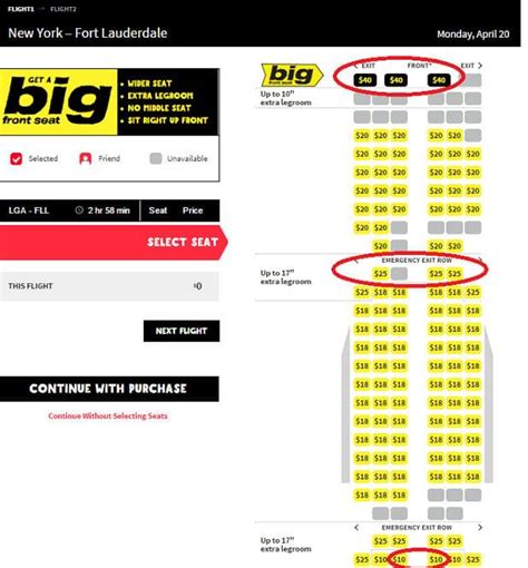 Zone Spirit Airlines Seating Chart Spirit Airlines Seat Reservation