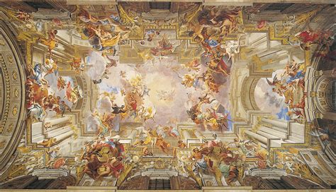 The other famous theater ceiling painting is in the adolfo mejia theater in the walled city of cartagena. Andrea-Pozzo-San-Ignazio
