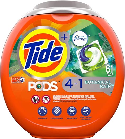 With any cleaning product (be it dishwasher detergent, dish soap, all purpose cleaner or any other type of detergent) if you repeatedly experience the problem of the pod not dissolving, try dissolving the detergent pod in a quart jar of hot water first. 20% OFF FIRST Tide Pods subscribe and save order. 61 count ...