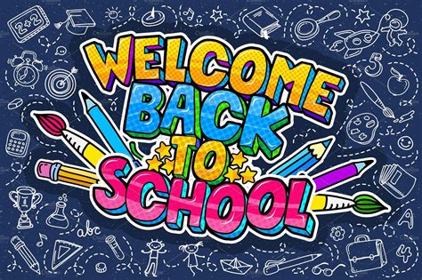 Welcome Back To School By Vectorstory On Creativemarket Classroom