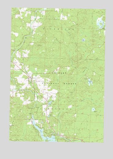 Mountain Wi Topographic Map Topoquest