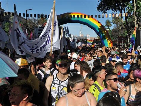 Thousands In Buenos Aires Pride Parade Central Western Daily Orange