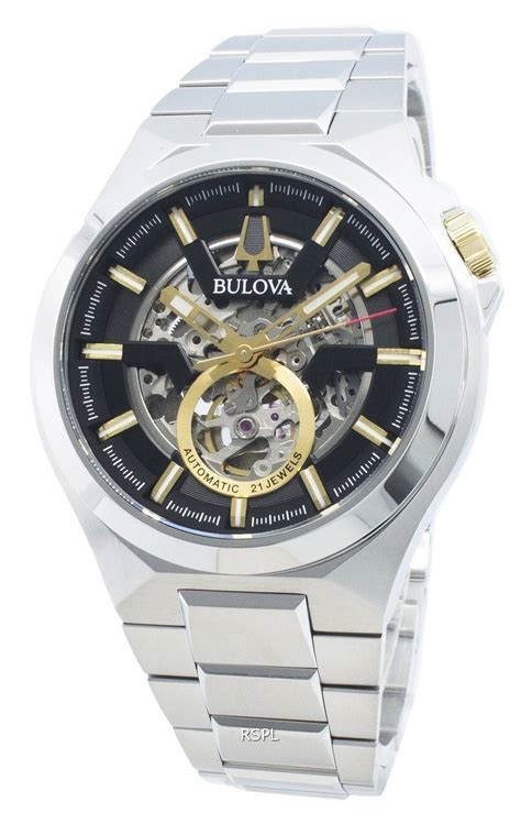 Bulova Maquina A Automatic Men S Watch Zetawatches