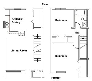 Our 1 bedroom house plans and 1 bedroom cabin plans may be attractive to you whether you're an empty nester or mobility challenged, or simply want one bedroom on the ground floor (main level) for convenience. Duplex Housing | La Crosse County Housing Authority