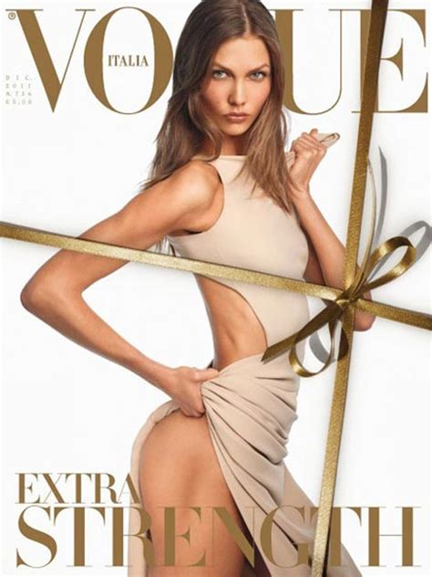 Karlie Kloss Nude Editorial For Vogue Italia Causes Fury Fashion Loving