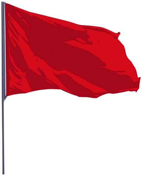 Free Red Flag Transparent Background Download Free Red Flag