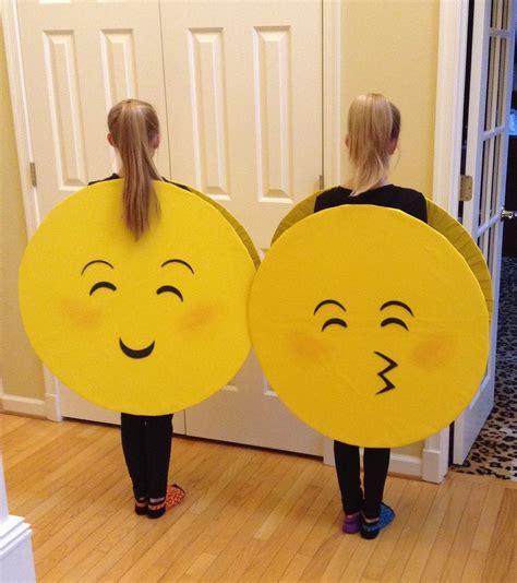 Emoji Costumes Back Emoji Halloween Costume Halloween Costumes For Teens Girls Halloween