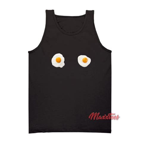 fried egg boobs tank top sell trendy graphic t shirt