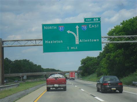 Lukes Signs Interstate 81 And Interstate 78 Pennsylvania