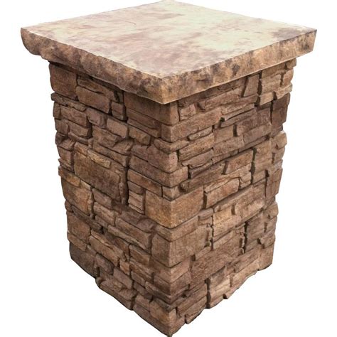 Stonebilt Concepts 39 In Telluride Stacked Stone Column Kit Telcolumn