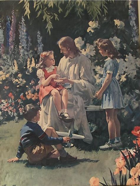 Gloria Dei Library Art Collection Harry Anderson Jesus Pictures