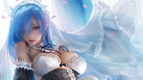 Check out this fantastic collection of 4k anime wallpapers, with 33 4k anime background images for your desktop, phone or tablet. Anime, Girl, Beautiful, Rem, Re:Zero, 4K, #4.2733 Wallpaper