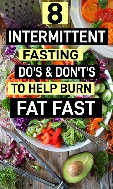 8 Intermittent Fasting Tips Burn Fat Faster Intermittent Fasting