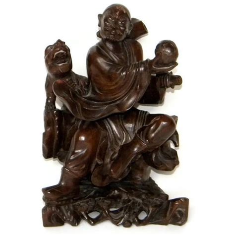 Antique Chinese Wood Wooden Carving Carved By Touchingthepast
