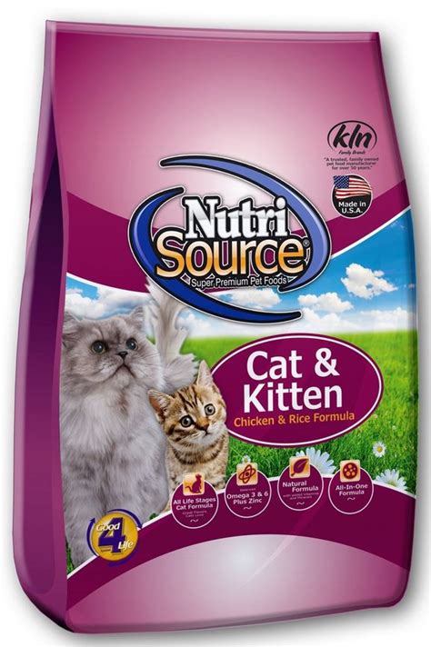 After researching over 2000+ cat foods, these are our top rated wet, canned, and soft cat food choices. NutriSource Cat and Kitten Chicken and Rice Dry Cat Food ...