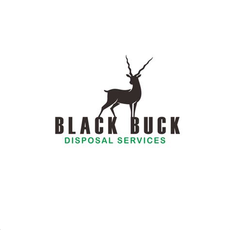 See more ideas about black and white logos, logos, logo design. Black Buck Disposal Services | Logo design contest