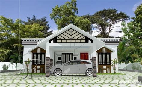 How does a one and a half story house plan benefit the home owner? Modern 3-Bedroom One Story House Plan | Pinoy ePlans