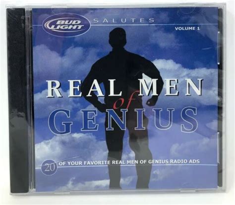 Bud Light Salutes Real Men Of Genius Cd Vol 1 Newsealed — Radio Ads