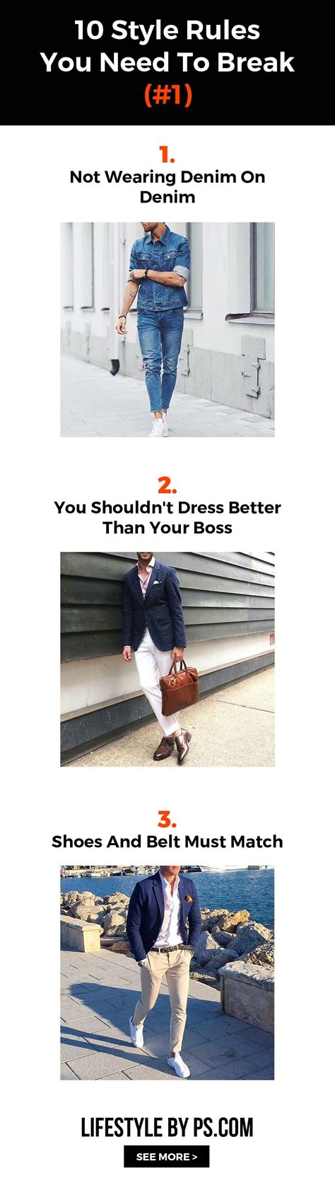 10 Stupid Style Rules That No Longer Apply Style Rules Mens Fashion