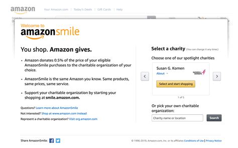 Smile Amazon Prime Login