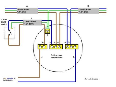 Downlights Wiring Diagram