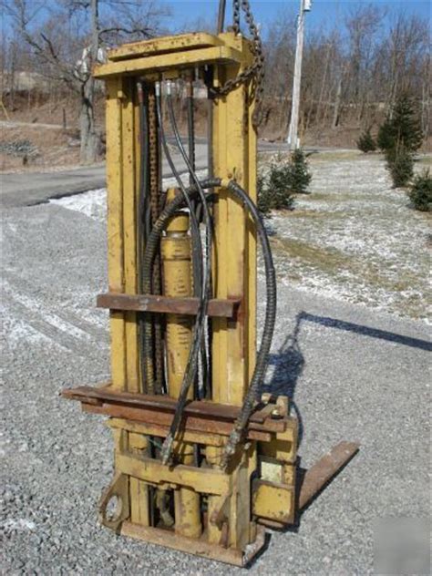 tractor  point yale forklift fork lift loader bail hay
